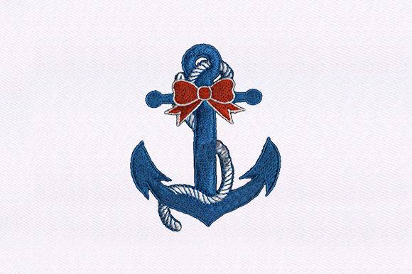 Anchor with Bow: A Seasonal Embroidery Review