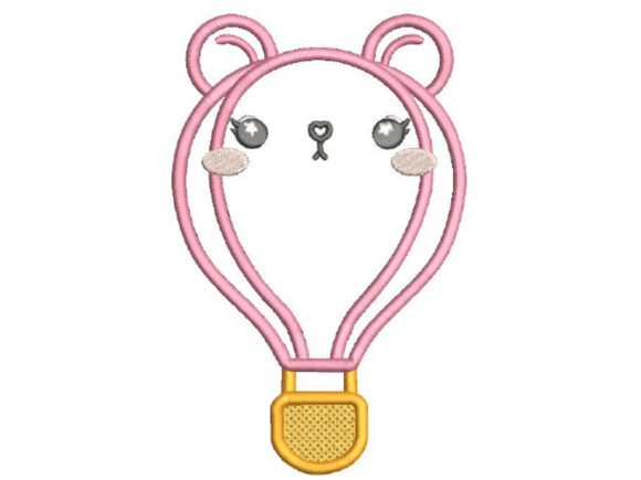 Bear Hot Air Balloon: A Festive Embroidery Review