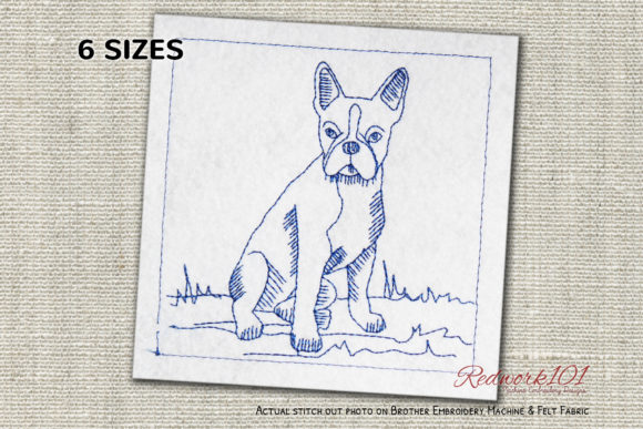 Boston Terrier Dog Bluework: A Designer’s Craft Fair Review