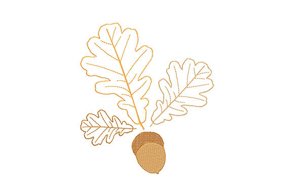 Oak Leaves and Acorn: A Designer’s Review for Handmade Gifts