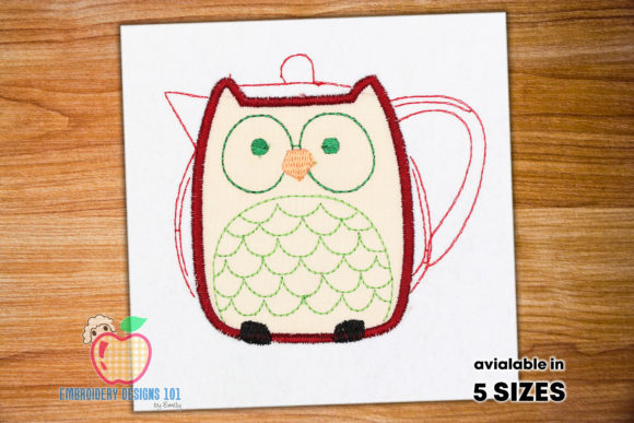 Review: Teapot Made with the Owl on It Applique