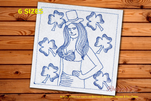 Reviewing Happy St Patricks Day Women Redwork for Boutique Sweatshirts