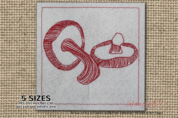 Reviewing Shiitake Mushroom Redwork for Gifts